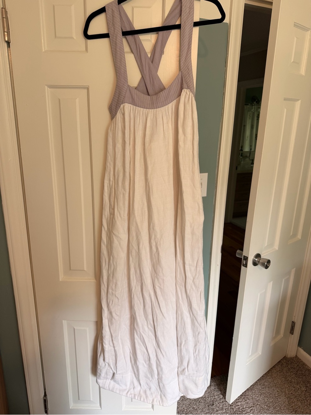 Free people linen cotton maxi blend